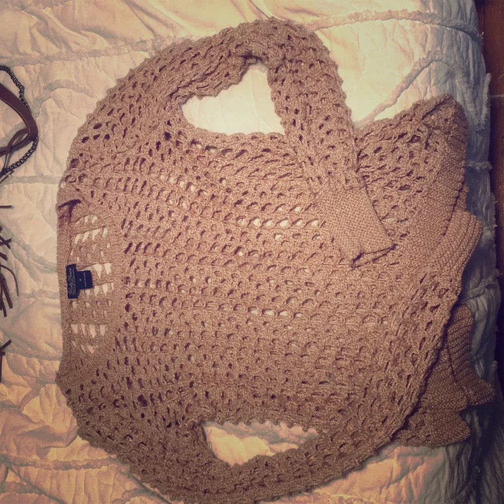 Lucky brand    Metallic champagne pink